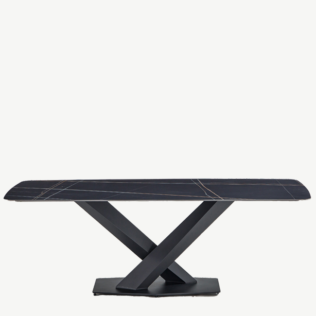 Keramieken Eettafel Michael Ovaal Zwart - Afbeelding 4