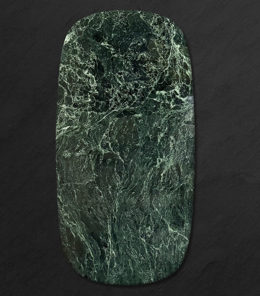 Marmeren Eettafel Vera Ovaal Groen Verde Alpi - Afbeelding 3